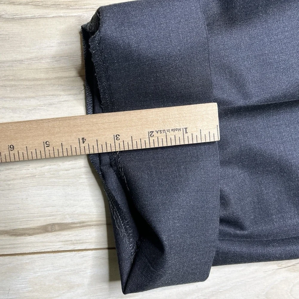 Brooks Brothers 346 Stretch Wool 2 Piece Suit Navy Blue Size 38R W:34x31 - Picture 14 of 16